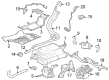 Diagram for Honda CR-V EGR Tube - 17372-3A0-A00