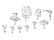 Diagram for 2022 Honda Pilot Air Bag - 77820-TG7-A81