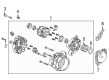 Diagram for 2023 Honda Civic Alternator - 31100-5PA-A02