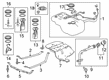 Diagram for 2023 Honda Passport Fuel Filler Neck - 06160-TG7-A12