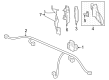 Diagram for 2023 Honda Accord Parking Assist Distance Sensor - 39680-T6A-J11YL