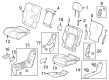 Diagram for 2024 Honda Pilot Seat Cushion - 81327-T90-A01