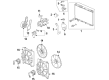 Diagram for 2023 Honda HR-V Fan Motor - 19030-6CT-A01