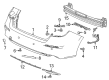 Diagram for 2023 Honda Civic Bumper - 04715-T20-A00ZZ