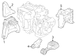 Diagram for 2023 Honda Accord Motor And Transmission Mount - 50850-30B-A51