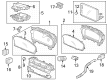 Diagram for 2023 Honda Pilot A/C Switch - 79600-T90-A71ZA