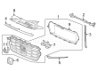 Diagram for 2023 Honda Pilot Emblem - 71125-T90-A01