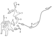 Diagram for 2023 Honda Accord Hybrid Shift Cable - 54315-30A-A81