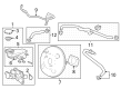 Diagram for Honda Civic Brake Booster Vacuum Hose - 46405-T60-A01