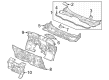 Diagram for 2024 Honda Pilot Dash Panels - 61500-T90-A00ZZ