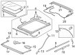 Diagram for 2023 Honda Pilot Weather Strip - 70205-T90-A31