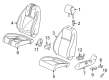 Diagram for 2022 Honda Civic Seat Cover - 81521-T47-A01ZA