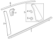 Diagram for Honda HR-V Door Moldings - 72925-3W0-A11