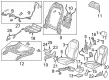 Diagram for 2023 Honda Accord Seat Cover - 81131-30A-A61ZA