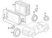 Diagram for 2023 Honda HR-V Car Speakers - 39220-3V0-H01