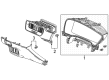 Diagram for Honda Civic Gauge Trim - 77200-T20-A01ZA