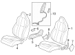 Diagram for 2023 Honda Civic Seat Cushion - 81127-T38-A21