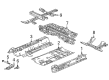 Diagram for 2023 Honda Civic Floor Pan - 65120-T60-A00ZZ