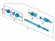 Diagram for 2023 Honda Civic Axle Shaft - 44306-T21-A51