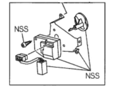 2001 Honda Passport Blend Door Actuator - 8-97305-202-1