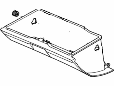 1981 Honda Civic Glove Box - 66401-SA0-670ZC