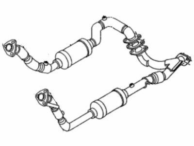 1997 Honda Passport Catalytic Converter - 8-97109-307-5