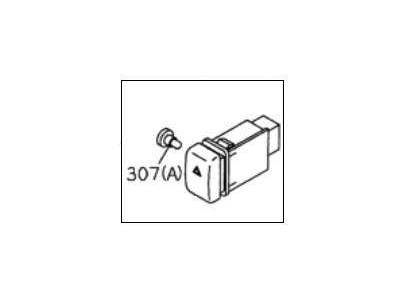 1997 Honda Passport Hazard Warning Switch - 8-97093-961-1