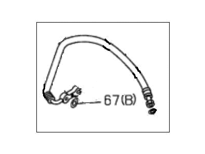 1995 Honda Passport A/C Hose - 8-97022-191-1