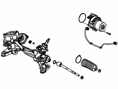 Honda CR-V Steering Gear Box - 53620-TLB-L00