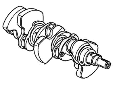 2019 Honda Accord Crankshaft - 13310-6A0-A00