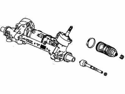 Honda Accord Steering Gear Box - 53620-TVA-L32