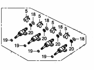 Honda 16010-6B2-305