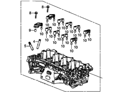 Honda Civic Cylinder Head - 12100-6A0-A00