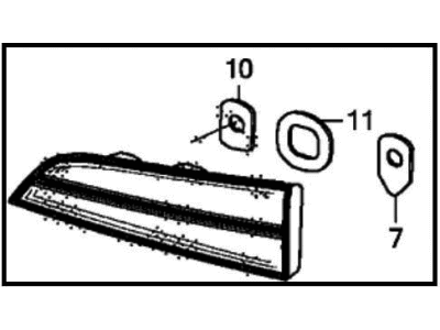 2022 Honda Pilot Back Up Light - 34155-TG7-A21