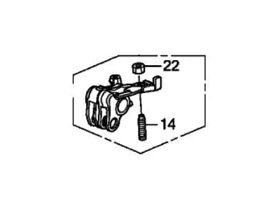 2021 Honda Passport Rocker Arm - 14640-RLV-A00