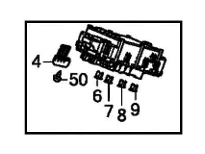 2016 Honda Pilot Fuse Box - 38200-TG7-A41