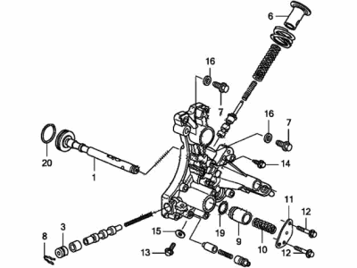 Honda 27200-R36-A00