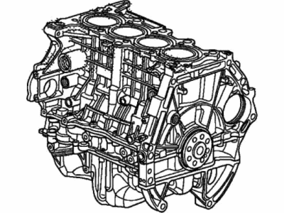 2018 Honda HR-V Engine Block - 10002-51M-A00