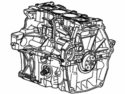 Honda 10002-RTW-A10 General Assy., Cylinder Block