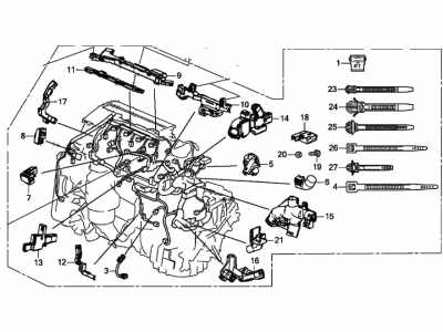 Honda 32110-5BA-A71