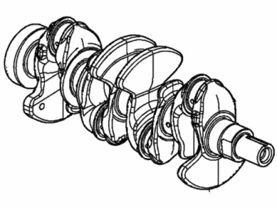 2021 Honda Civic Crankshaft - 13310-59B-J00