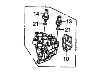 2009 Honda Civic Spool Valve - 15810-RMX-005