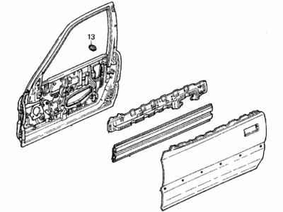 Honda 67050-SH3-A02ZZ