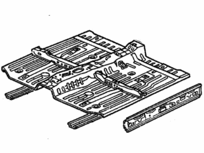 1991 Honda Civic Floor Pan - 65100-SH0-A50ZZ