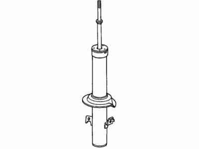 Honda 51606-SE0-935 Shock Absorber Unit, Left Front