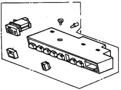 1988 Honda Accord Blower Control Switches - 79610-SE0-A03