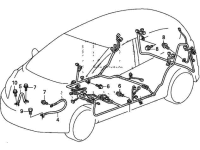 Honda 32107-TK6-A01