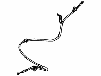 Honda Accord Hybrid Parking Brake Cable - 47510-T3Z-A02