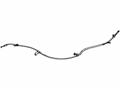 Honda Accord Hybrid Parking Brake Cable - 47560-T3Z-A02