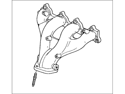 Honda CR-V Exhaust Manifold - 18100-PR4-Y00
